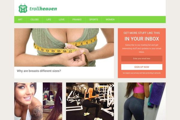 trollheaven.com site used SociallyViral