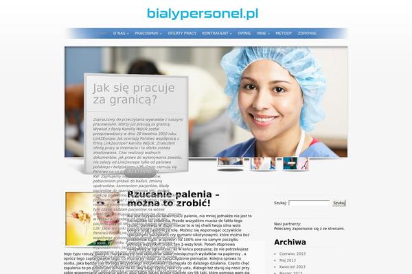 SimplePress theme site design template sample