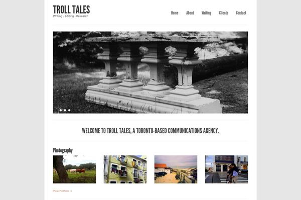 Purity theme site design template sample