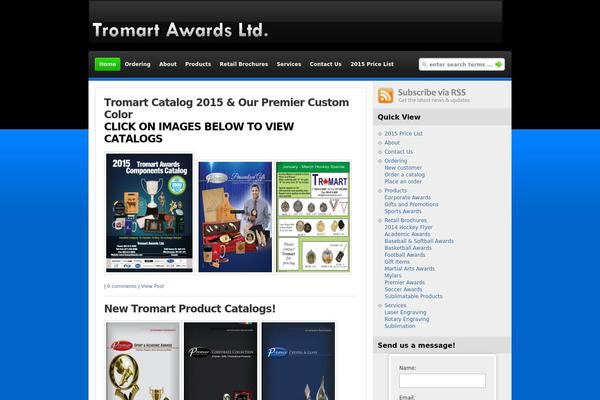 WP-Genius theme site design template sample