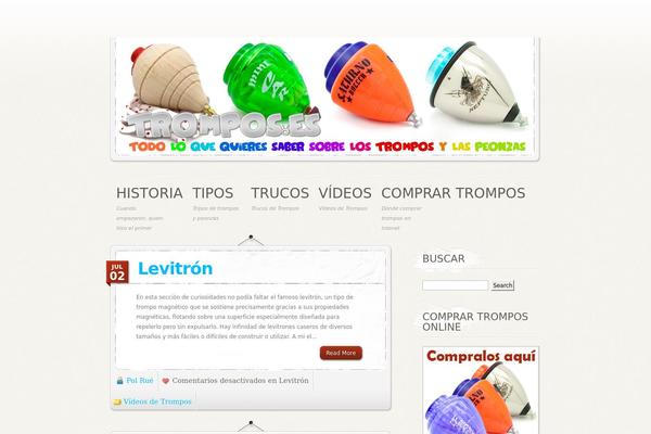 Personalpress theme site design template sample