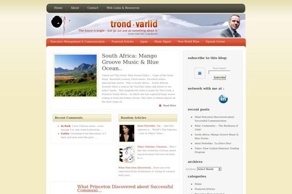 EarthlyTouch theme site design template sample