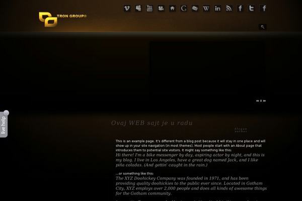 Site using Indeed-smart-popup plugin