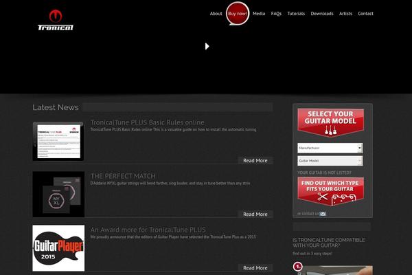 Site using Mailster plugin
