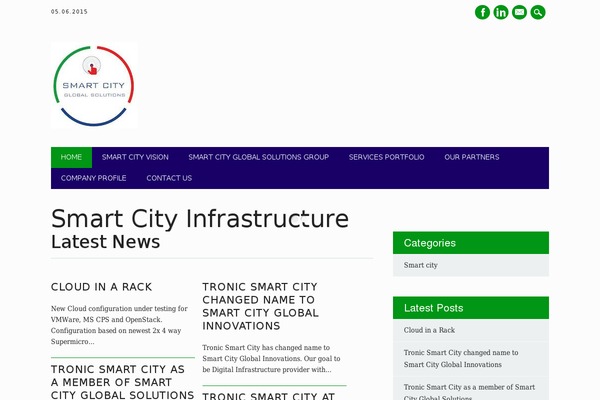 The Newswire theme site design template sample