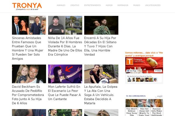 Site using Super Post plugin
