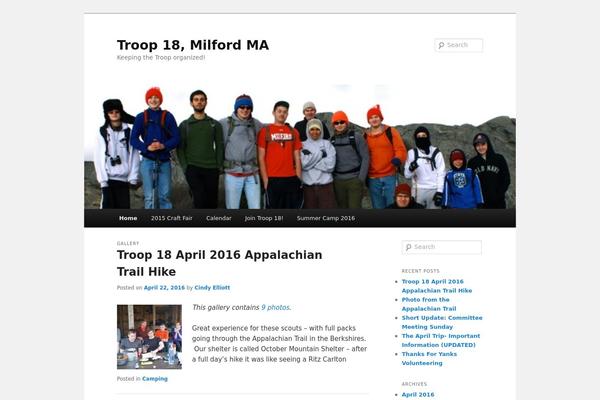 Brightpage theme site design template sample