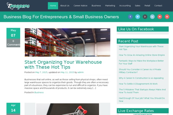 WP RootStrap theme site design template sample