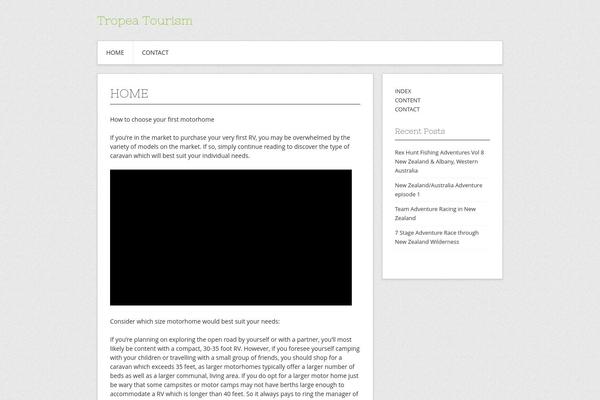 Contango theme site design template sample