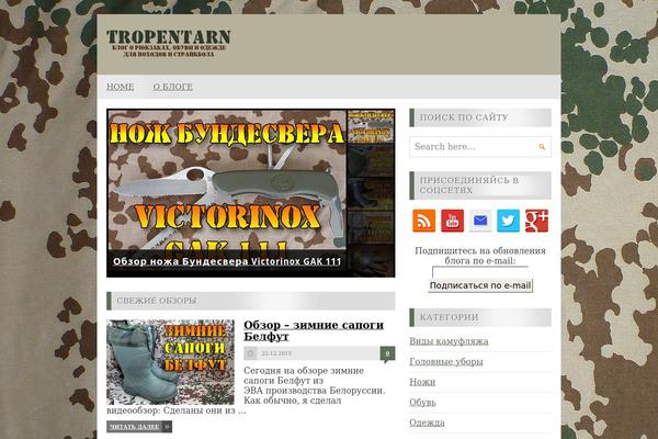 Megamag theme site design template sample
