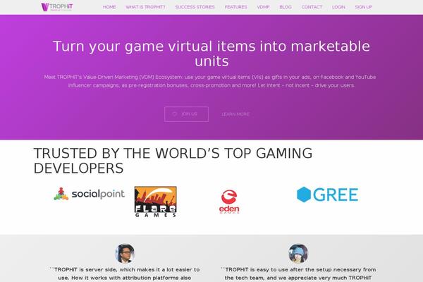 Site using Wp-overlays plugin