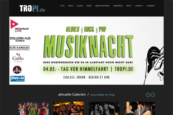 Music Club 1.4 theme site design template sample