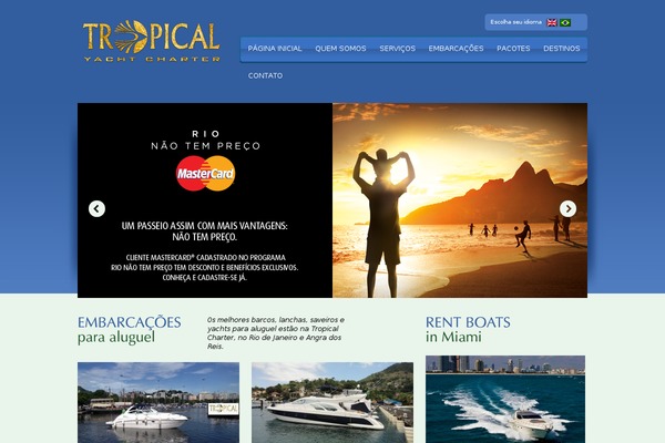 tropicalcharter.com.br site used Tropical