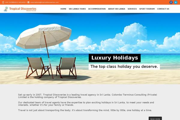 Javo Directory theme site design template sample