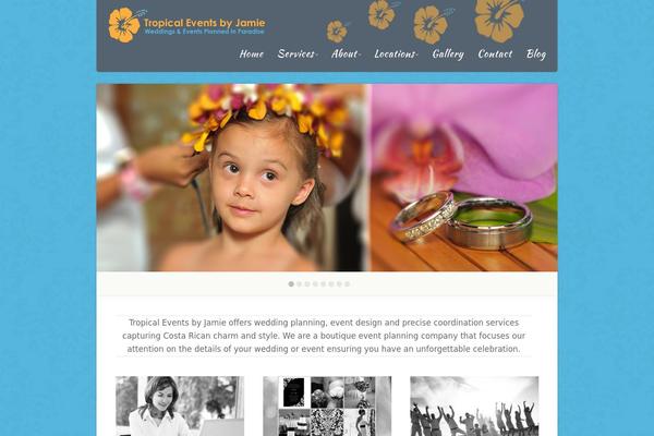 Acoustic theme site design template sample