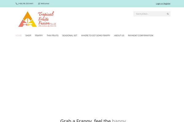 tropicalfruitsfusion.com site used Chaos