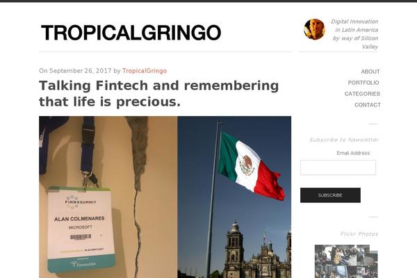 Site using Responsive Flickr Gallery plugin
