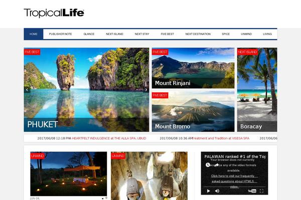 Site using Instashow-lite plugin
