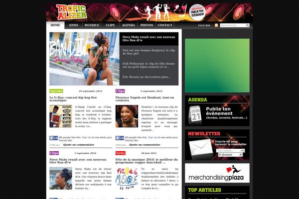 Site using Facebook plugin