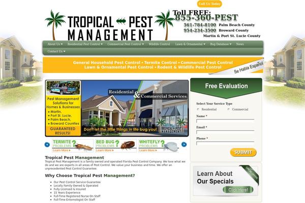Site using WordPress Thumbnail Slider plugin