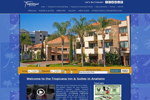 tropicanainn-anaheim.com site used Clifton