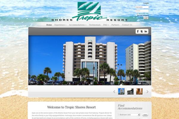 Site using ICIT Weather Widget plugin
