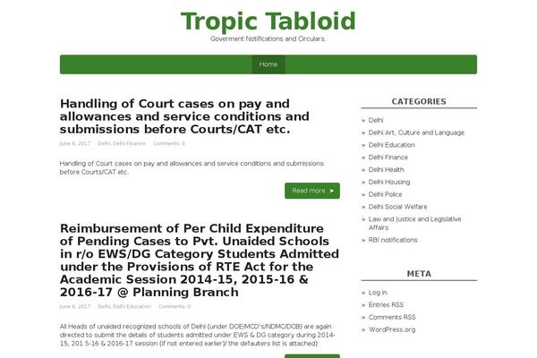 Basic theme site design template sample