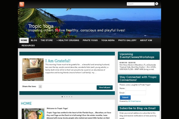 Site using GigPress plugin