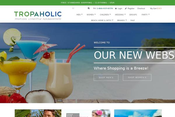 tropiholic.com site used Tropiholic