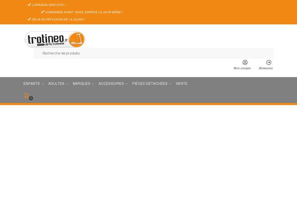 Shoptimizer theme site design template sample
