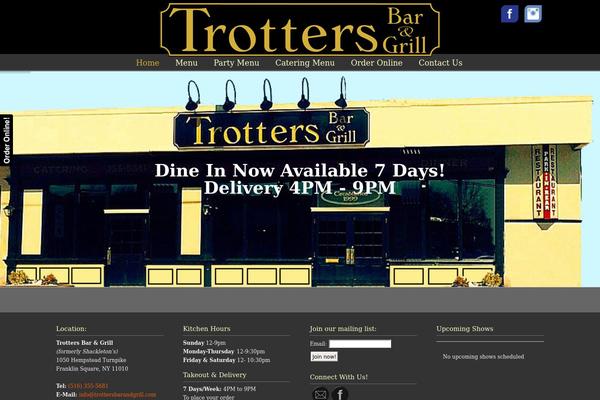 trottersbarandgrill.com site used Trotters