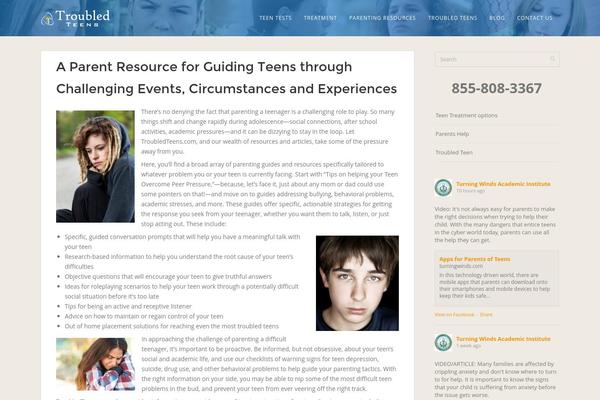 Site using Call To Action Box plugin