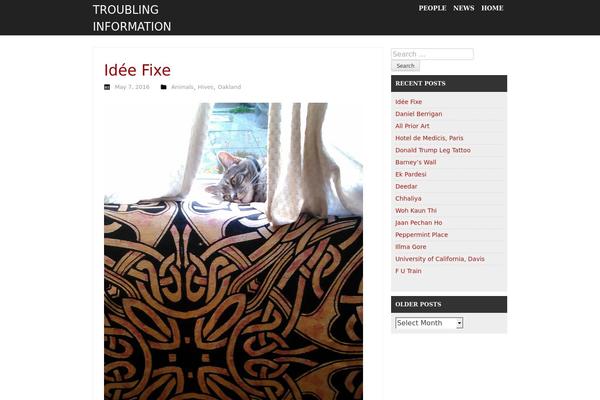 InkMag theme site design template sample