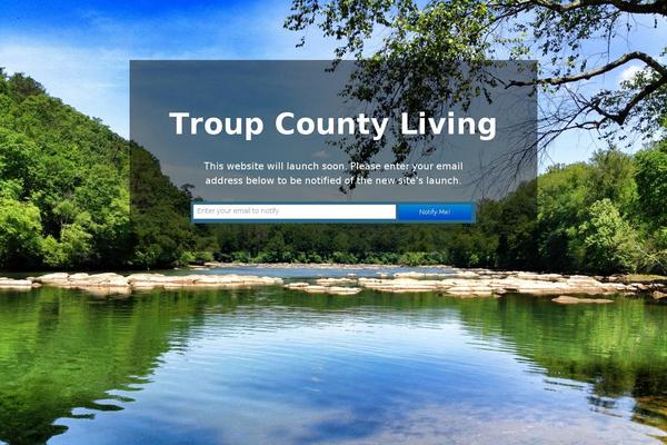 Site using Easy Coming Soon plugin