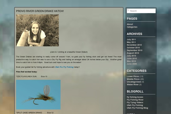 Adventure theme site design template sample