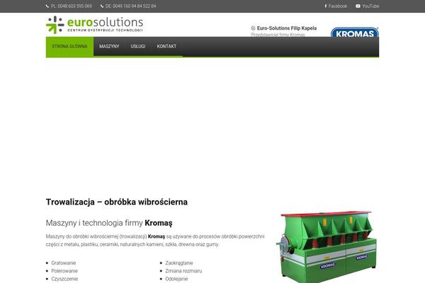 Factory-child theme site design template sample
