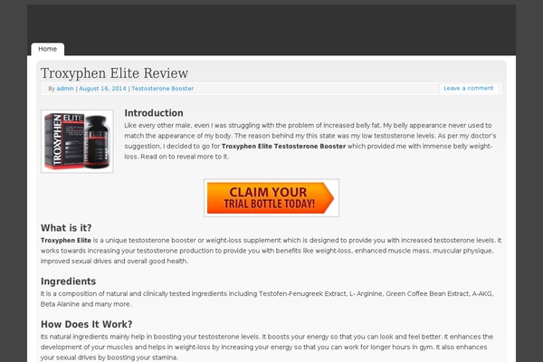 Mantra theme site design template sample