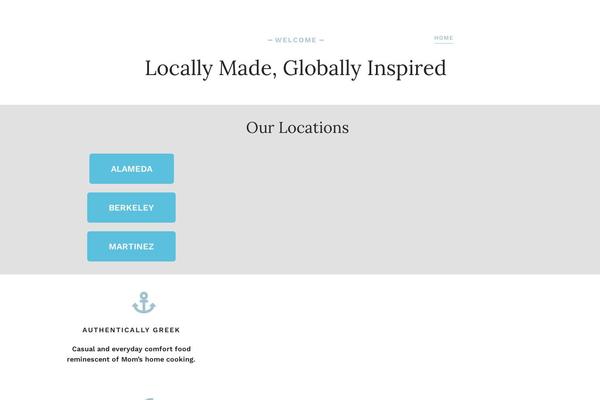 Caverta theme site design template sample