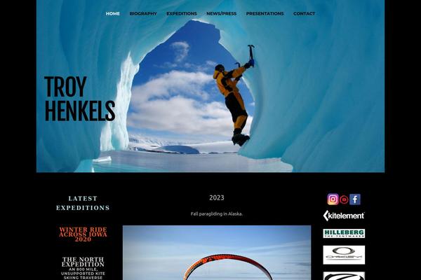 Freestyle theme site design template sample