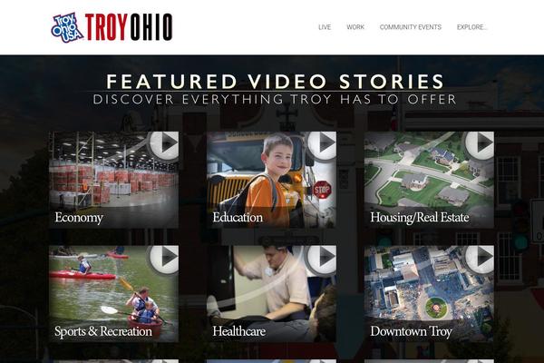 Zephyr theme site design template sample