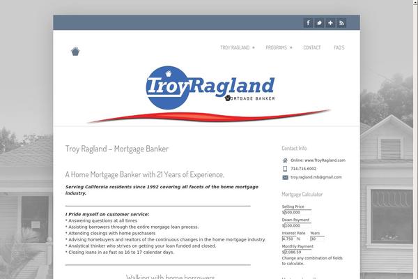 Site using Advanced Real Estate Mortgage Calculator plugin