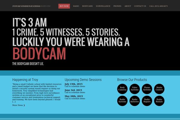 Troy theme site design template sample