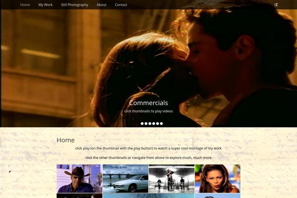 Full Frame theme site design template sample