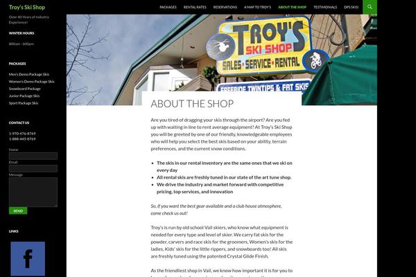Escapade theme site design template sample