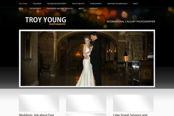 Blackbox theme site design template sample