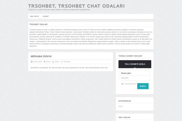 trsohbet.biz site used Makale