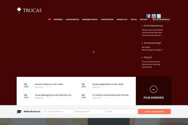 University theme site design template sample