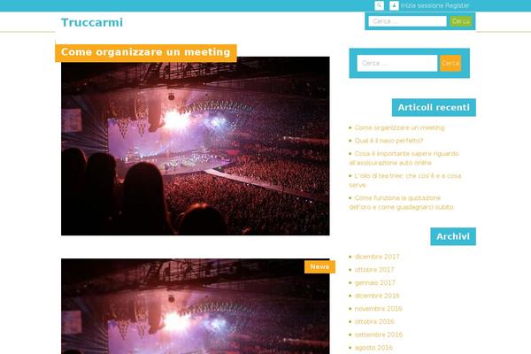 MyMagazine theme site design template sample