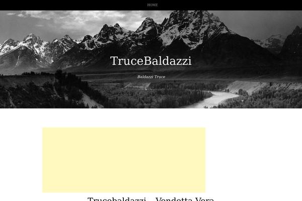 Landscape theme site design template sample