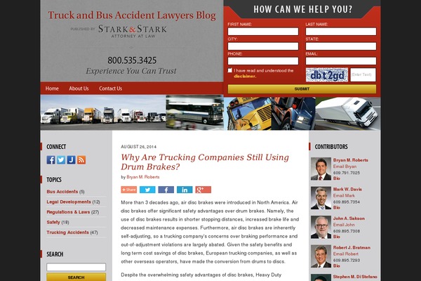 truckandbusaccidentlawyers.com site used Willow